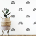 Scandinavian Rainbow Wall Stickers for Kids Room Wall Decals Nursery Decal Art Decorative Stickers for Bedroom Living Room Vinyl