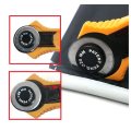 28 / 45mm Scrap Roller Wheel Round Knife Cloth Cutting Tool Leather Paper Vinyl Strips Rotary Cutter Sewing Tools