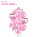 Pink balloon set 1