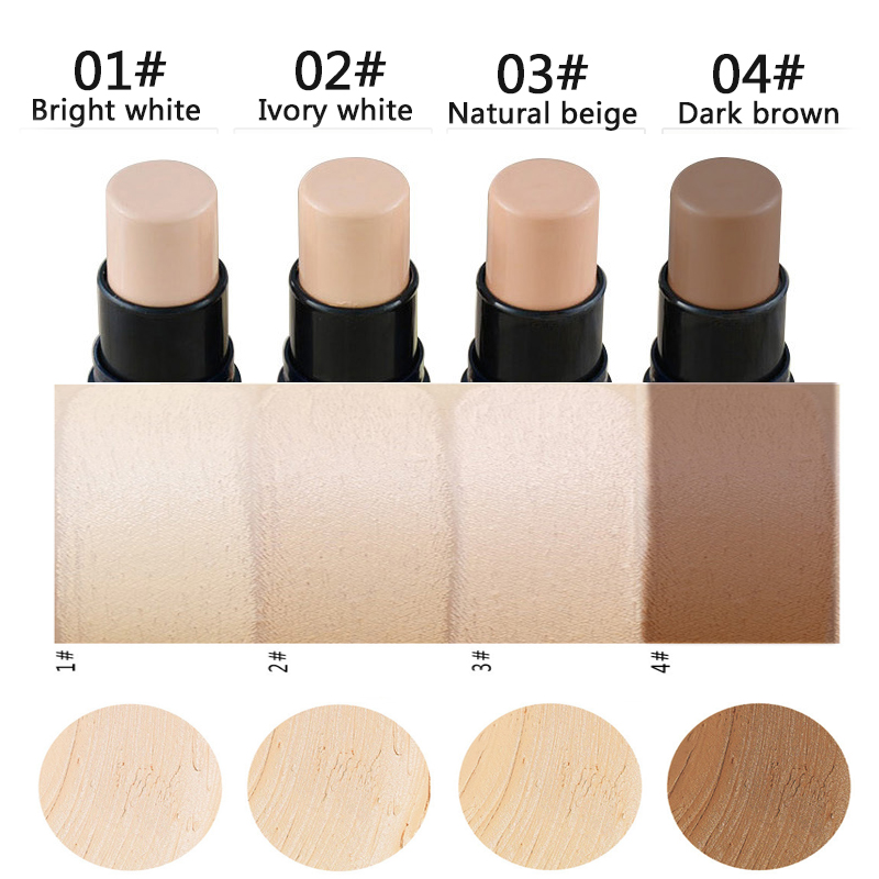MiXiu Brand professional makeup Face concealer eyes foundation contour Stick palette whitening beauty skin Concealer cosmetic