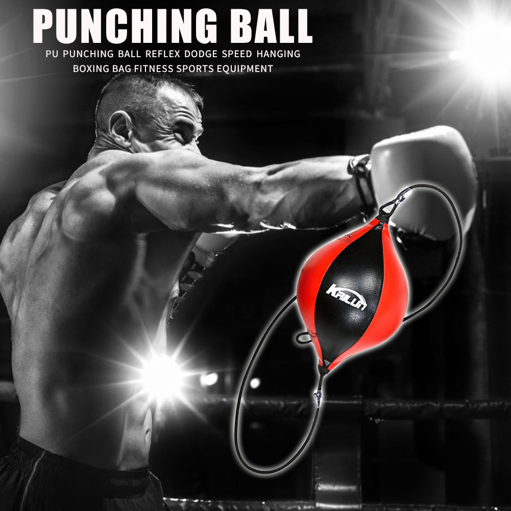 PU Punching Ball Reflex Dodge Speed Hanging Boxing Bag Fitness Sports Equipment for Indoor Exercise Sport Ornament