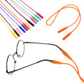 1 Pc Candy Color Elastic Silicone Eyeglasses Straps Sunglasses Chain Sports Anti-Slip String Glasses Ropes Band Cord Holder