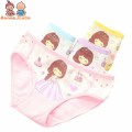 4pcs/set Children's Briefs Cartoon Princess Cotton Baby Girl Underwear Kids Pants Infantis Panties2-10Years