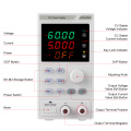 60V/5A DC Power Supply Adjustable 4 Digit Display Mini Laboratory Power Supply Voltage Regulator eTM-605MP For Phone Repair
