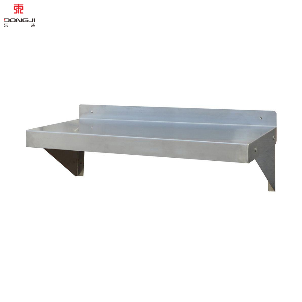 Custom Sheet Metal Steel Zinc Plating Heavy Duty Wall Shelf