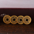 10pcs Feng Shui Lucky Chinese Fortune Coin Oriental Emperor Qing Money I Ching Set Hot Coins free coins