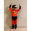 NEW Children's Halloween Costume Mr. Incredible jumpsuit Costume boys Dash Cosplay Kids Superhero Costume