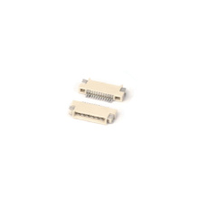 1.0 pitch H1.5 dual contact FPC connector
