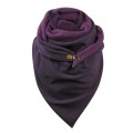Women Winter Scarves Dot Printing Button Soft Wrap Scarves Shawls Head Face Neck Gaiter Scarf Face Cover Scarves Warm Scarves
