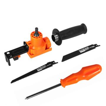 Cordless Reciprocating Saw Metal Cutting Wood Cutting Tool Electric Drill Attachment With Blades Power Tool