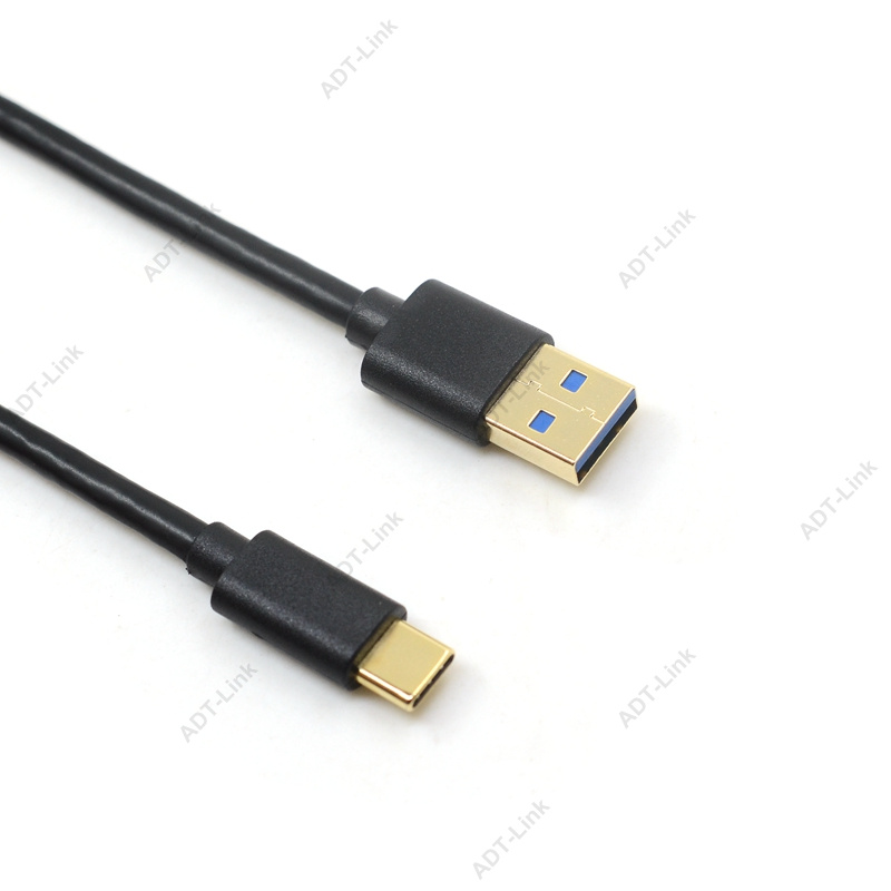 USB 3.1 Type C USB-C Male Connector to Standard USB 3.0 Type A Male Data Cable Fast Charging Cord for Type-C Device 50cm 1m 1.8m