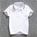 Jargazol Summer Boys Short Sleeve Shirt Pure Color Kids Polo Shirts Fashion Teenagers Sport Polo Tops Little Girls Costume