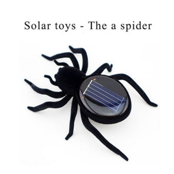 1 Pcs Solar Spider Educational Robot Scary Insect Gadget Small Trick Toy Solar Toy juego solares Children Kids Toy Gift
