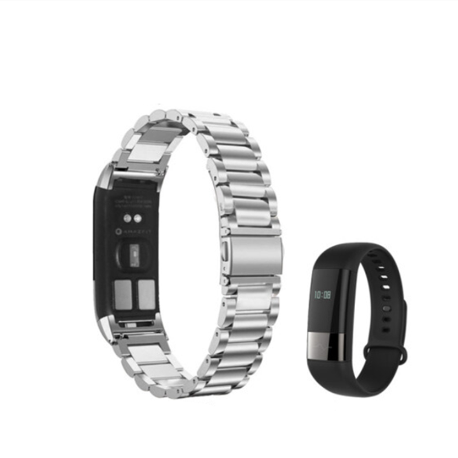 Business Man Stainless Steel Wrist Strap for Huami Amazfit smart Watch Band Replaceable smart Bracelet Watch Band Accessory