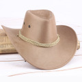 Western Cowboy Hat Men Riding Cap Fashion Accessory Wide Brimmed Crushable Crimping Gift JAN88