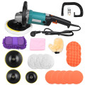 1600W 220V Adjustable Speed Car Polishing Machine Electric Cars Polisher Waxing Machine Automobile Furniture Polishing Tools