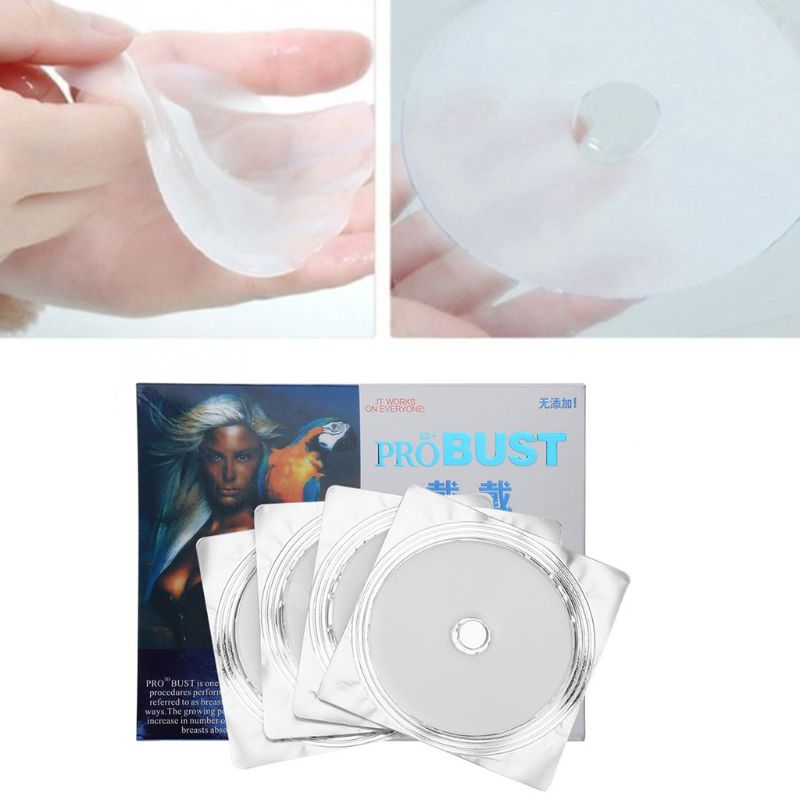 4Pcs/Box Collagen Breast Lifting Firming Mask Chest Anti-Sagging Enhancer Patch M89F