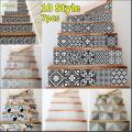 Funlife® Stair Stickers Decorative Waterproof DIY Self Adhesive Staircase Stickers for Stairway Furniture Bathroom Kitchen Home