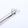 New 1PC 205mm DIY Metal Spiral Binder Clip Loose-leaf Stainless Steel Binder File Folder Diary Clips Binding Ring Buckle Rings