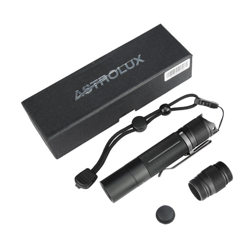 Astrolux S1 - 1600LM LED Flashlight 18650 Torch Flashlight 7 4modes LED Lighting EDC Waterproof Flashlight Torch Turbo Strobe