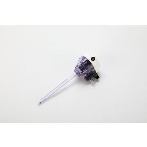 Disposable laparoscope with trocar