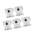 5 Pieces 2GT 20T 5mm Bore Aluminum Timing Belt Pulleys For 3D Printer