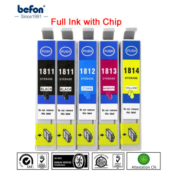 befon 18XL Ink Cartridge Replacement for Epson T1811 Expression Home XP-205 102 305 312 315 322 325 402 412 415 405 422 425 405