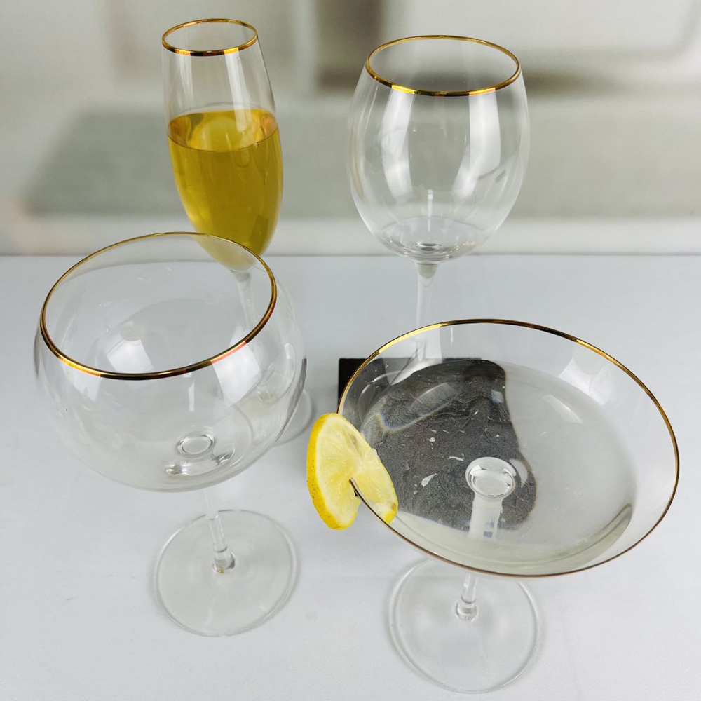 Crystal Champagne Flutes Coupe Glass