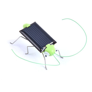 2020 Solar Grasshopper Insect Bug Moving Toy Lovely Funny Mini Solar Toy Insect Teaching Fun Gadget Toy Gift