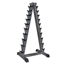 Gym Exercise 10 Pairs Vertical Dumbbell Rack Stand