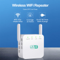 2.4G WiFi Repeater Pro 300M Amplifier Network Expander Router Power Extender Roteador 2 Antenna for Router Wi-Fi