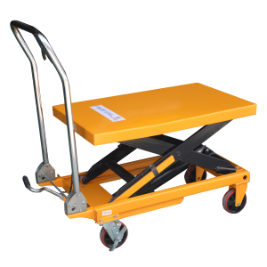 Platform small hand single scissor hydraulic lifting table