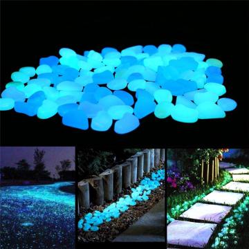 Luminous Cobblestones Aquarium Decoration Fluorescent Aquarium Stone Decoration Glow In The Aquarium Decor Home Ornament Supply