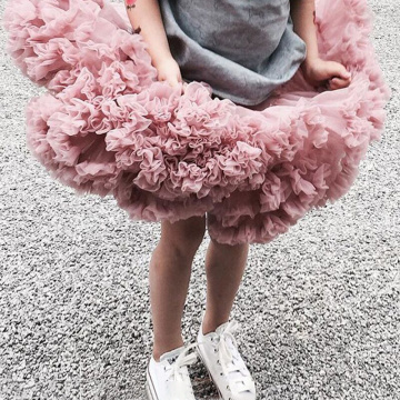 New Baby Girls Tutu Skirt Ballerina Pettiskirt Fluffy Children Ballet Skirts For Party Dance Princess Girl Tulle clothes