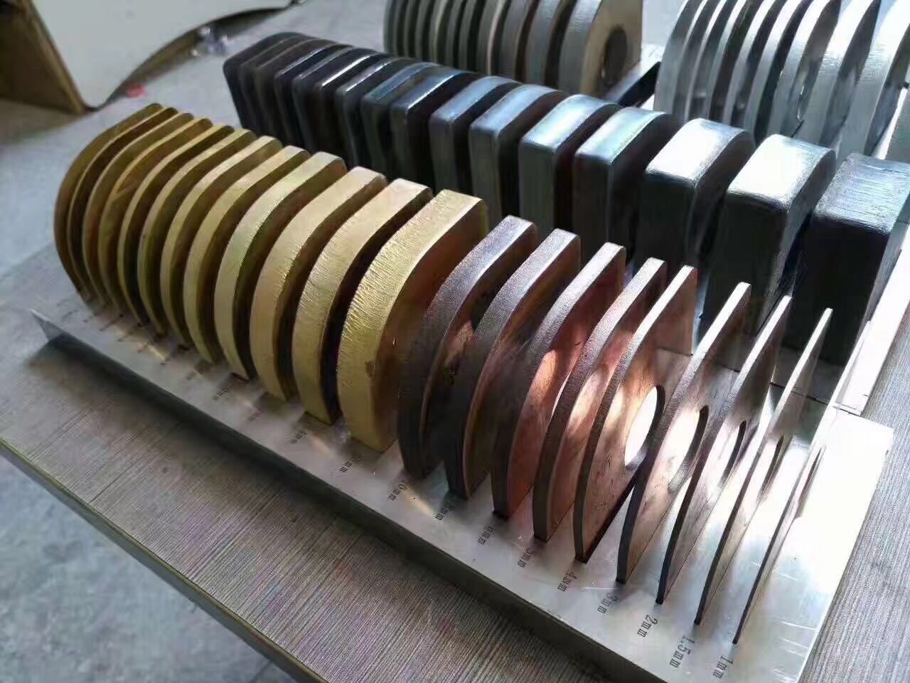 12KW cutting samples