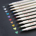 metal marker pen STA 10 colors Set scrapbook crafts for DIY brush to make cards / round head Art pen to draw