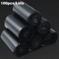 100pcs Black Courier Bags Smooth New PE Plastic Poly Storage Bag Envelope Mailing Bags Self Adhesive Seal Plastic Pouch
