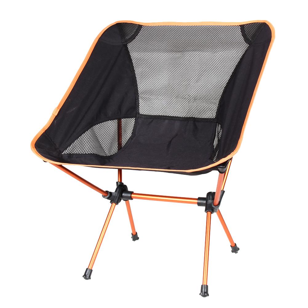 Portable Lightweight Folding Beach Chair Outdoor Camping Chair For Hiking Fishing Picnic Barbecue Vocation Casual Garden Chairs