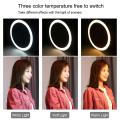 Selfie Dimmable LED Ring Light with Tripod Stand Photography Lighting Profissional Camera Makeup Photo Ring Lamp YouTube