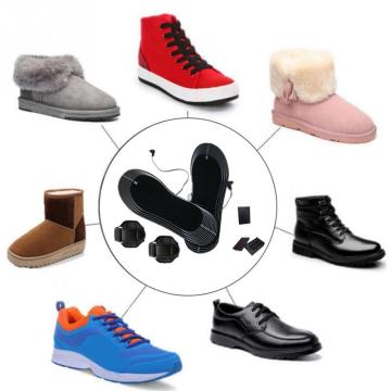 1 Pair 4.5V Battery Electric Foot Heated Shoe Boot Insoles Heater Sock Snow Feet Winter Warmer Heated Insoles 5mm