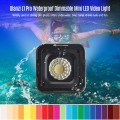 Versatile Waterproof LED Video Light Dimmable Mini lamp 5500K Photographic Light for GoPro 7/6/5 for DJI Drones Osmo Pocket