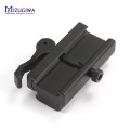 0.6" 3 Slot QD Quick Detach Lever Lock Mount Riser QR Block Picatinny Rail Adapter 20mm Adaptor AR15 M16 Rifle Red Dot Sight