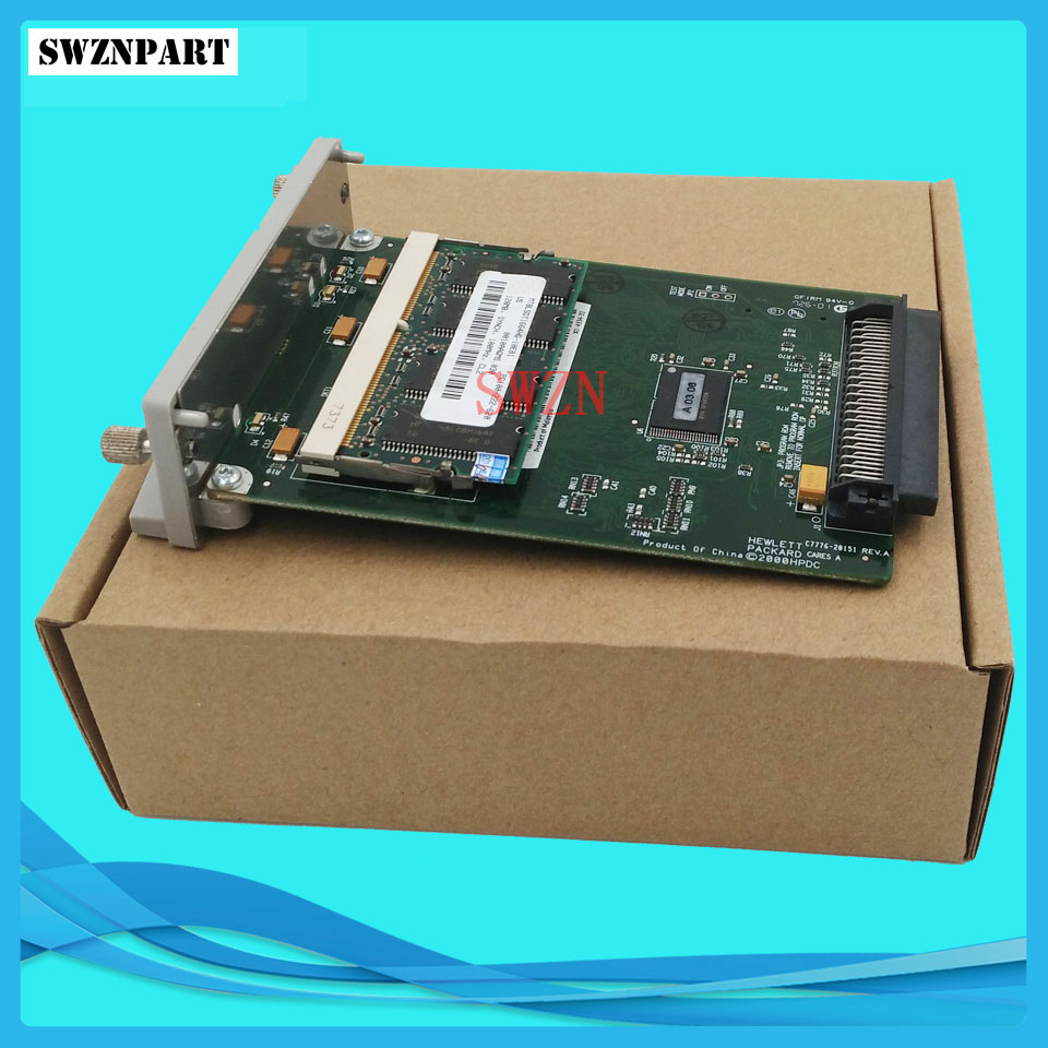 C7776-60151 C7776-60002 C7772A For HP Designjet 500 500plus GL2 Card Formatter Board Card +128M Fixes 05:09 05:10 ink plotter