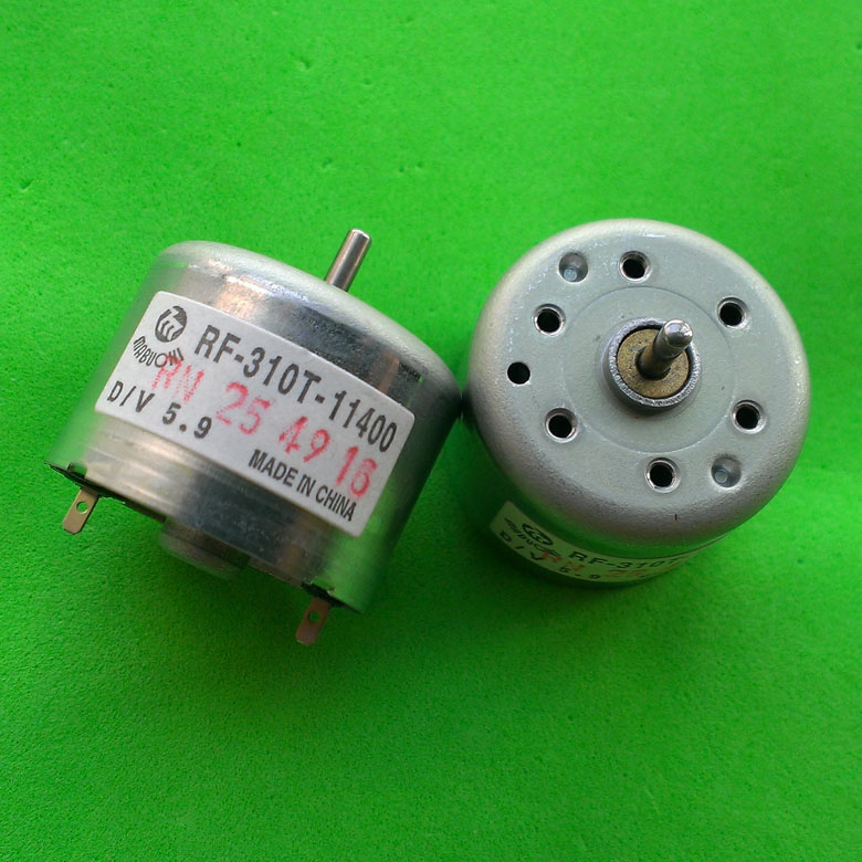 10pcs/lot Motor RF-310 5.9V DC 2.5v - 2800 RPM - RF-310T-11400 Oirginal mabuchi 310T made motor