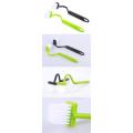 Portable Toilet Brush Clean Home Shower Room Wc Accessories Portable Toilet Brush Bathroom Scrubber V-type Bent Cleaner