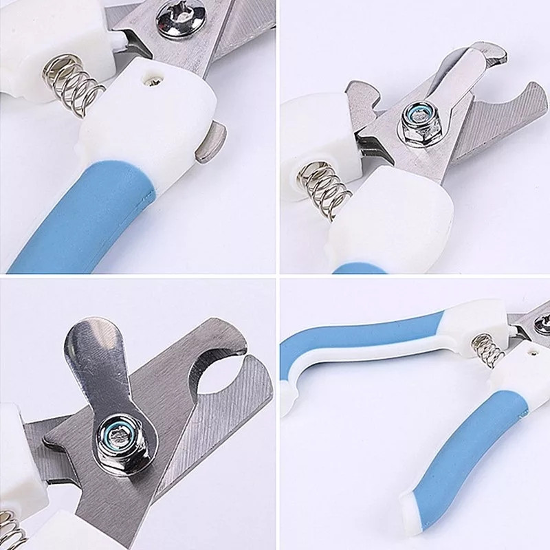 Pet Dog Cat Grooming Supplies Dogs Cats Claw Safety Nail Clippers Cutter Nail File Portable Scissors Trim Nails Pet Products