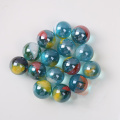 10PCS 16mm Glass Marbles Balls Clear Pinball Machine Charms Home Fish Tank Decoration Vase Aquarium Toys for Kids