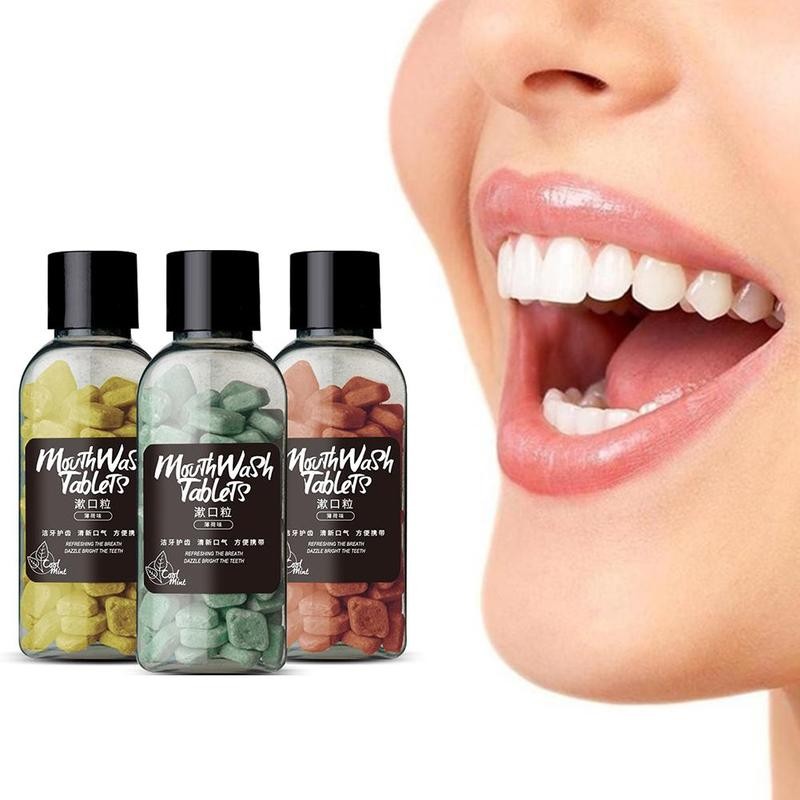 Creative Toothpaste Particles Whitening To Tooth Oral Breath Care Mouthwash Smoke Stains Travel Bad Fresh Stains Brea T1R4