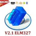 ELM 327 BT OBD2 Scanner V2.1 ELM327 Bluetooth Adapter MINI ELM327 OBDII Car Diagnsotic Tool for Android/PC ELM327 Code Reader