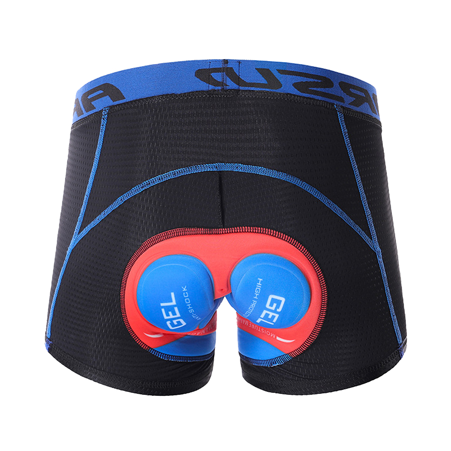 Thickened 5D Gel Pad Cycling Shorts Men Cycling Underwear Pro Shockproof Bicycle Shorts Riding Clothing MTB Road Bike Underwear